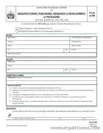 Free S 3M Vermont Form